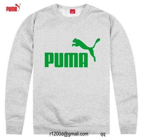 pull puma homme gris