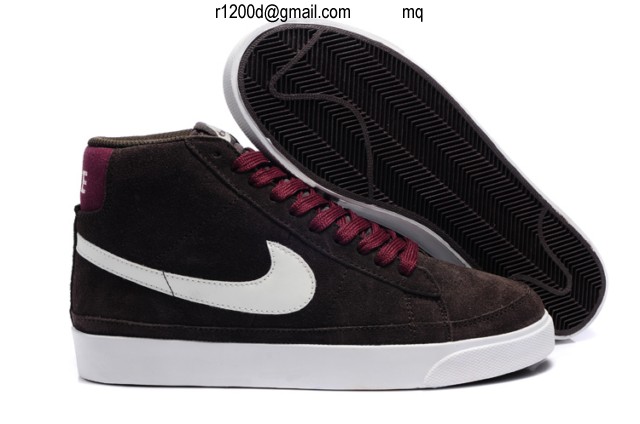 nike blazer high homme marron